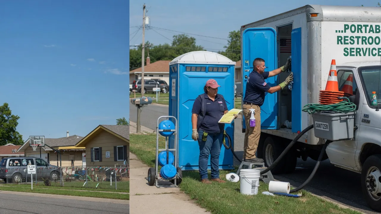 Portable Toilet Rental in State Line, IN near me